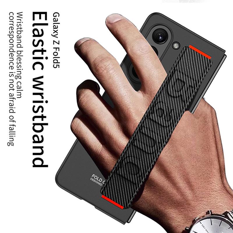 Pouzdro pro Samsung Galaxy Z Fold 5 4 Pouzdro Ultratenký náramek Antidetonační kryt z tvrdého plastu pro Galaxy Z Fold5 5G