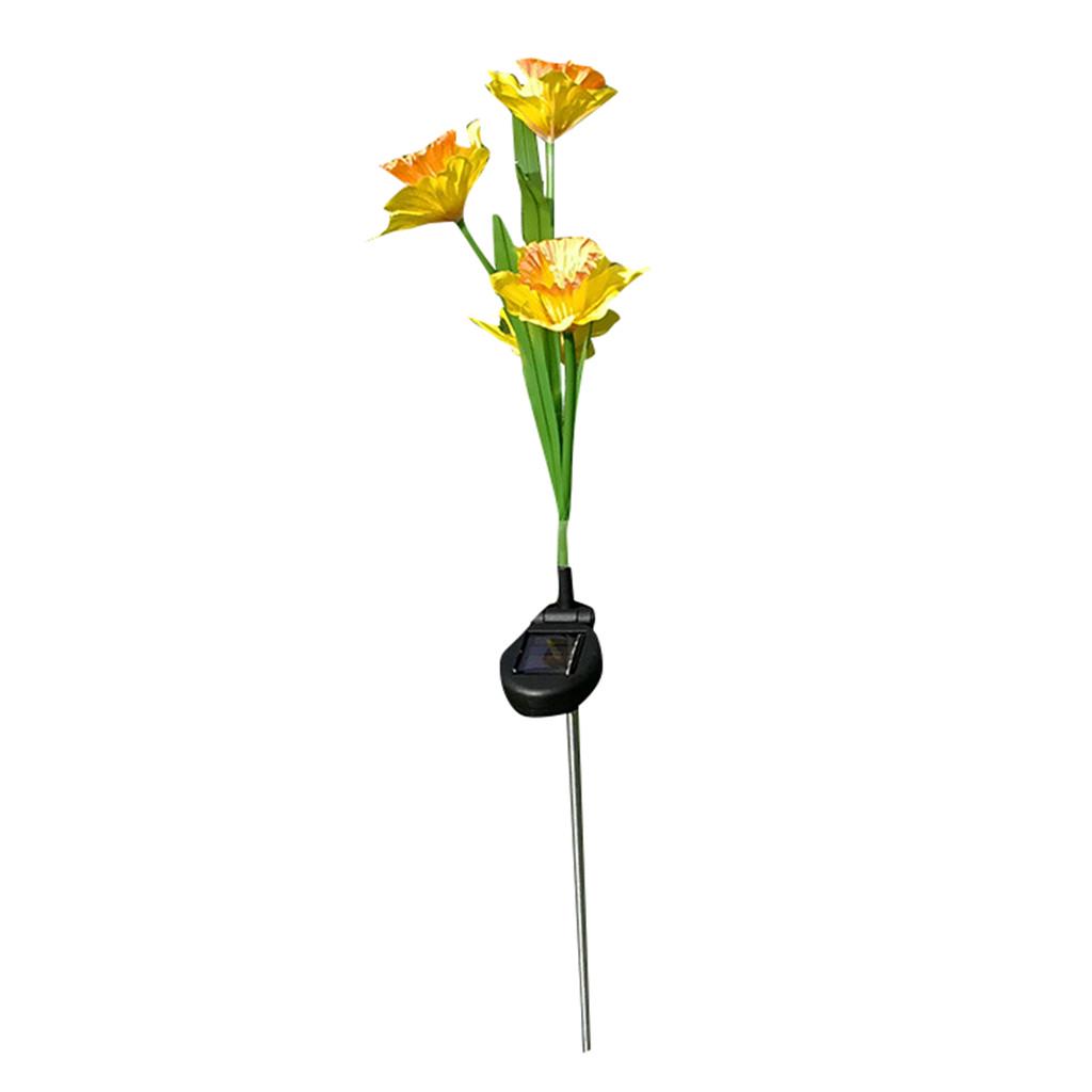 Koupit (H098)Solar Garden Lights MultiColor Daffodil Flowers Light