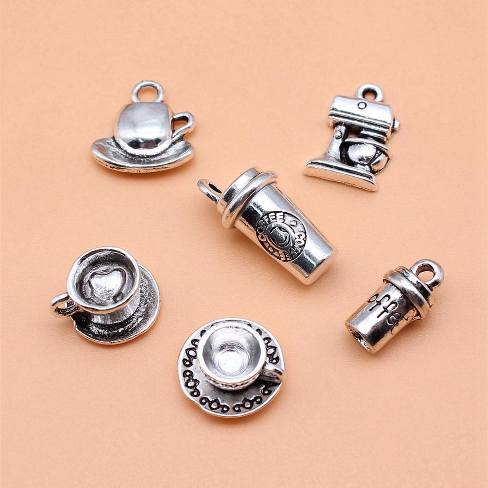 1 Set Mix Key Lock Charms Alloy Tools Pendants For Work Themed Jewelry Making