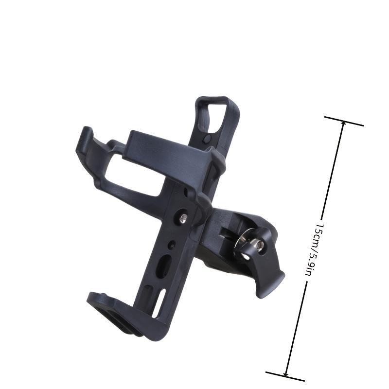 360° Rotating Bike&Scooter Water Bottle Holder - High-Strength PP,Anti-Slip Lock Clip,Quick-Release Design - Fits MTB/Road Bikes