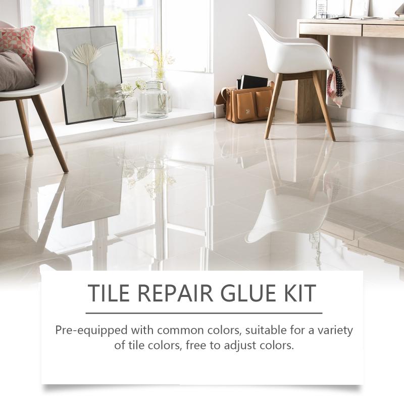 Colla per Piastrelle per Pareti Adesivo per Marmo ad Alta Resistenza Multiuso Per Riparazione Ceramica Pasta Ripara Stucco Piastrelle Ceramiche Efficace