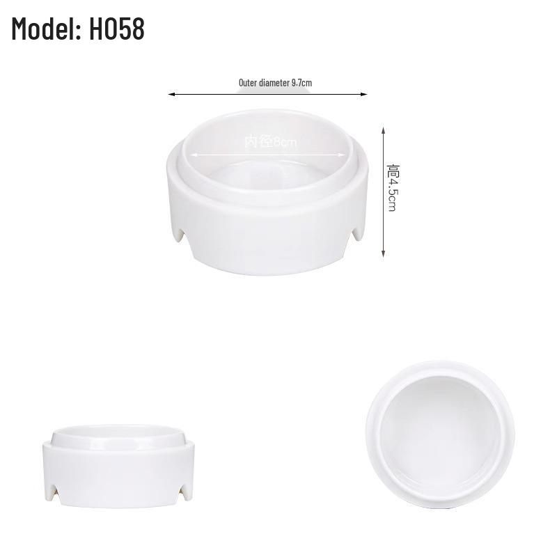 Rotating Melamine Hot Pot Side Dish Bowl for Skewer Self-Service Restaurants - Stackable and Creative Design