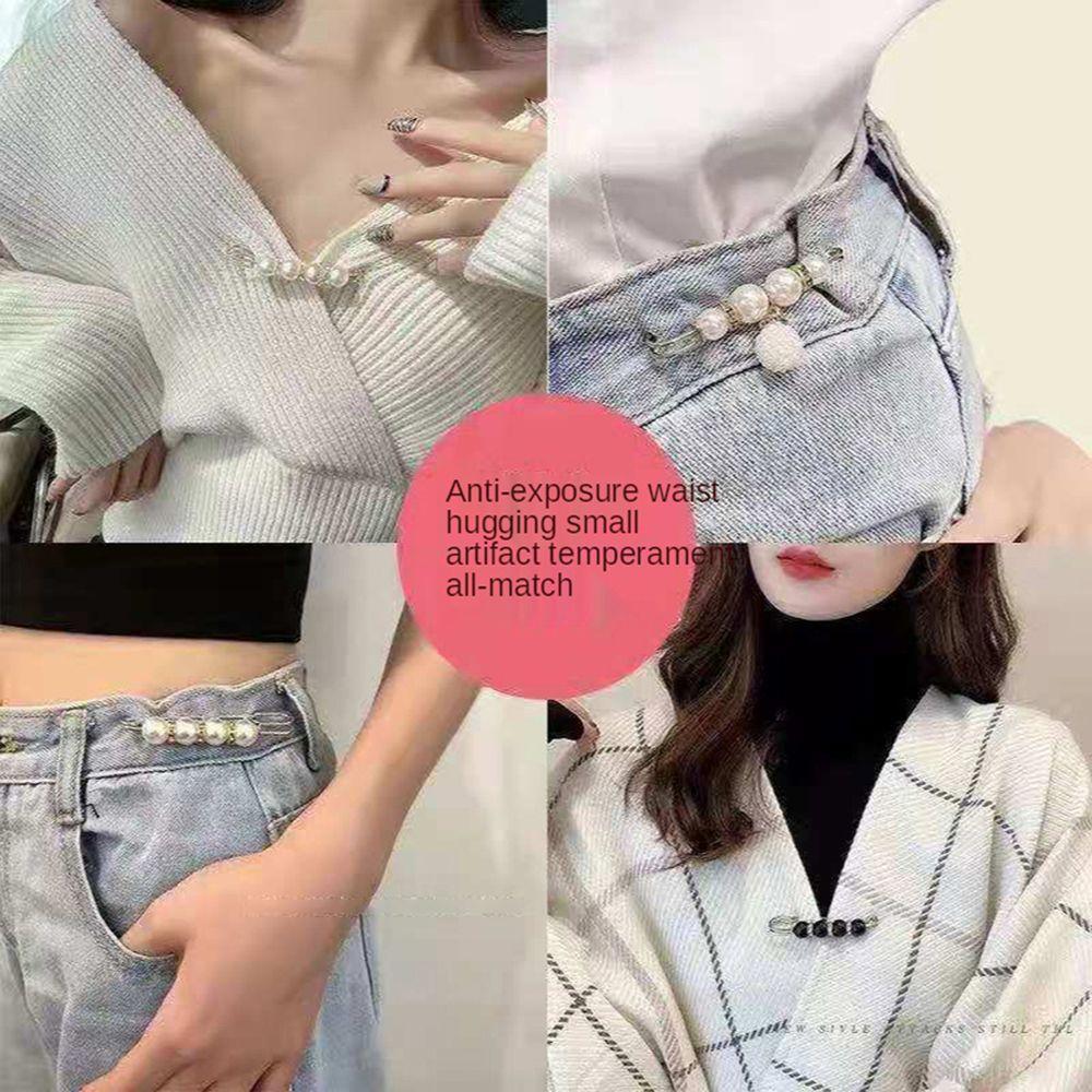 Shawl Clips Accessories Clothing Brooches Set Waistband Pin Waist Pin Brooch Dress Shawl Clips
