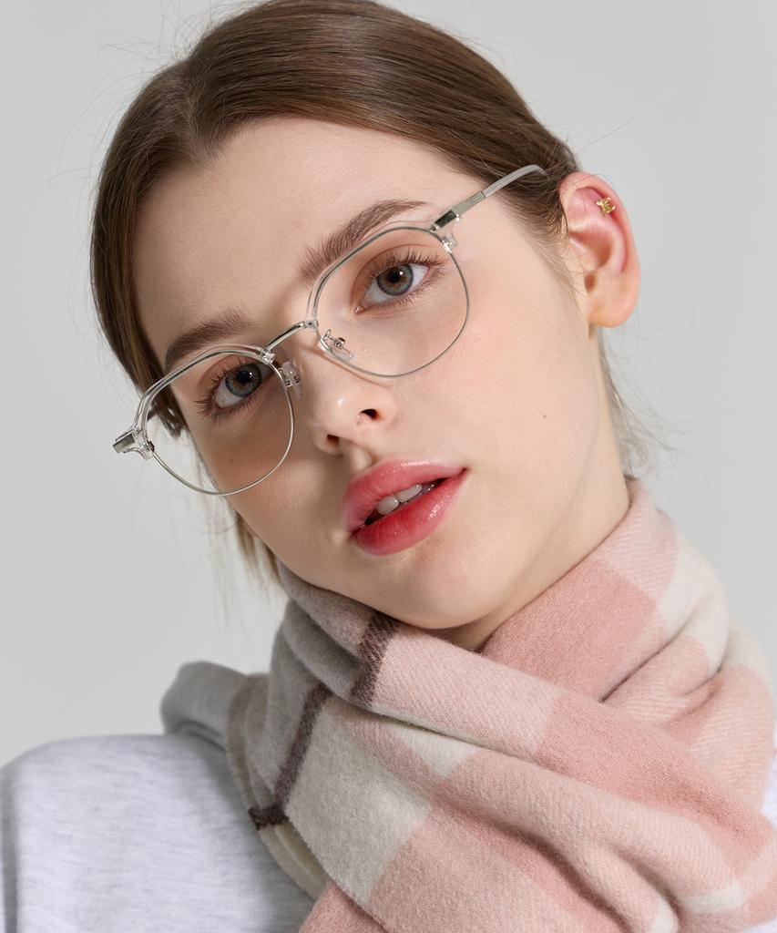 Likkeullou Rc Fbb82 Crystal Blue Light Glasses