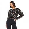 Dorothy Perkins Dame/Dame Ditsy Floral Langermet bluse