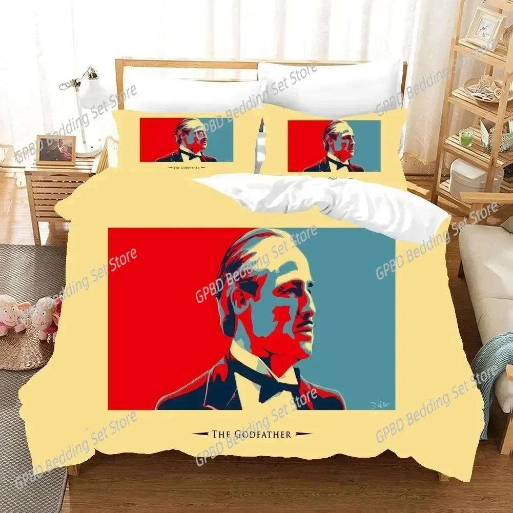 Comforter 3D Print Godfather Bedding Set For Bedroom Soft Modern S Comefortable Kids And