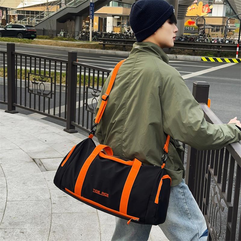 Sports Travel Bag Luggage Bag Large Capacity Yoga Bag Storage Fitness Bag Shoulder Crossbody Bag