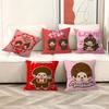 Anime M-Monchhichi pillow cover sofa cushion cover home room decoration children gift