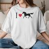 Animal Horse TShirts for Unisex Unisex Equestrian Race Racing Pure Cotton Tee Shirt Crewneck Short Sleeve T Shirt Unique Clothes