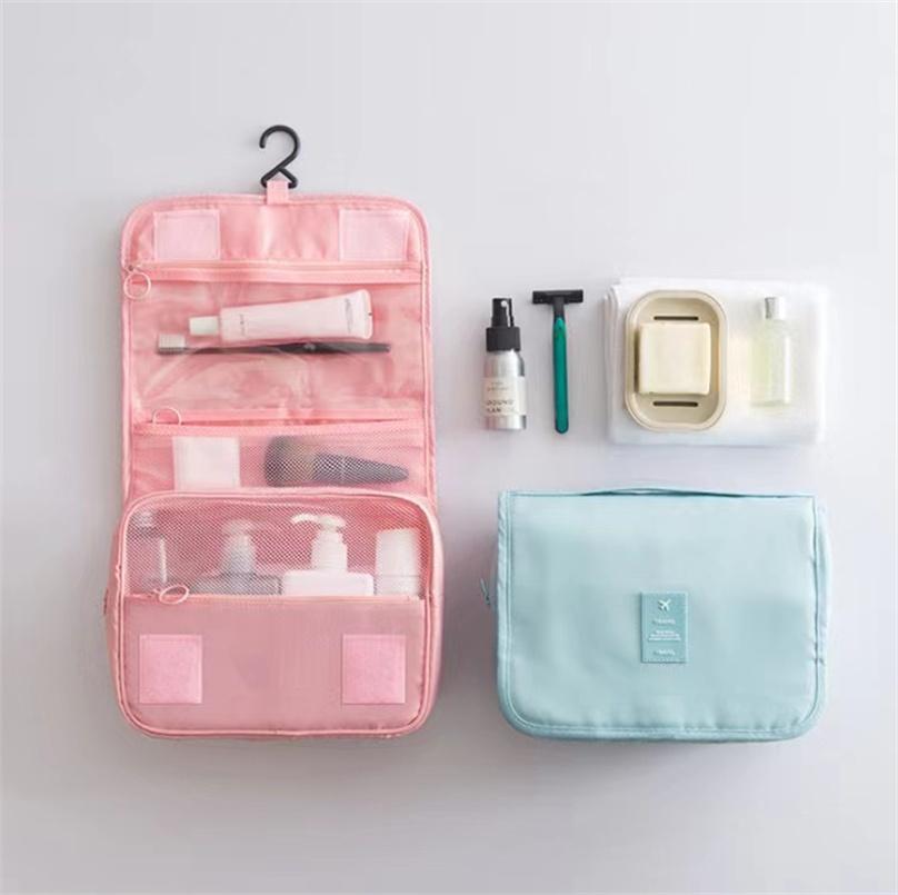 High Quality Women Makeup Pouch Travel Cosmetic Bag Toiletries Organizer Waterproof Storage Neceser Hanging Bathroom Wash Bag