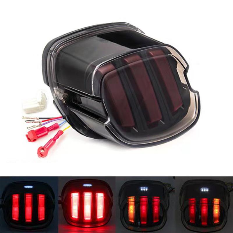 Harley Motorcycle LED Eagle Claw Taillight with Turn Signal and High-Mount Brake Light