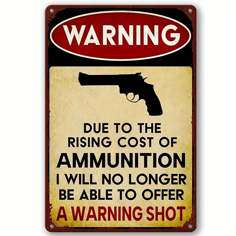 Man Cave Sign, Metal Sign, Vintage Garage Sign, Wall Decor Funny Man Cave Tin Sign, Garage Bar Decor Warning Metal Sign, Bar 20x30cm（7.8x11.8inch）