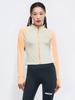 BARREL Women'S Romantic Motion Crop Zip-Up Rash Guard Beige (B4Swwcz002Bge)