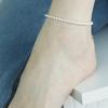 Dmoment Swan Pearl 925 Silver Anklet
