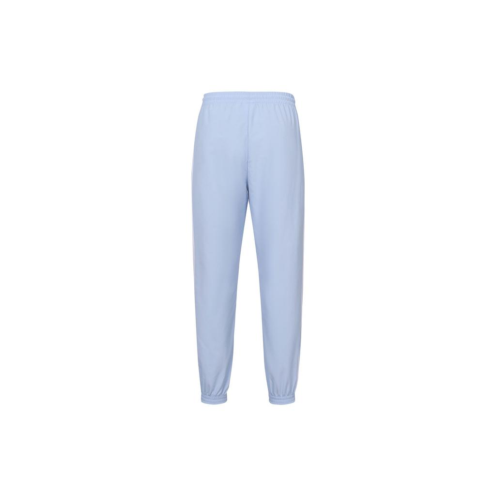 Adidas Originals Sakura Limited Edition Logo Letter Print Side Stripe Cuffed Sweatpants Women Bottoms Light-Blue IP3749