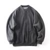 Trendy Retro Henry Collar Thickened Cattle Goods Coat Sweatshirt