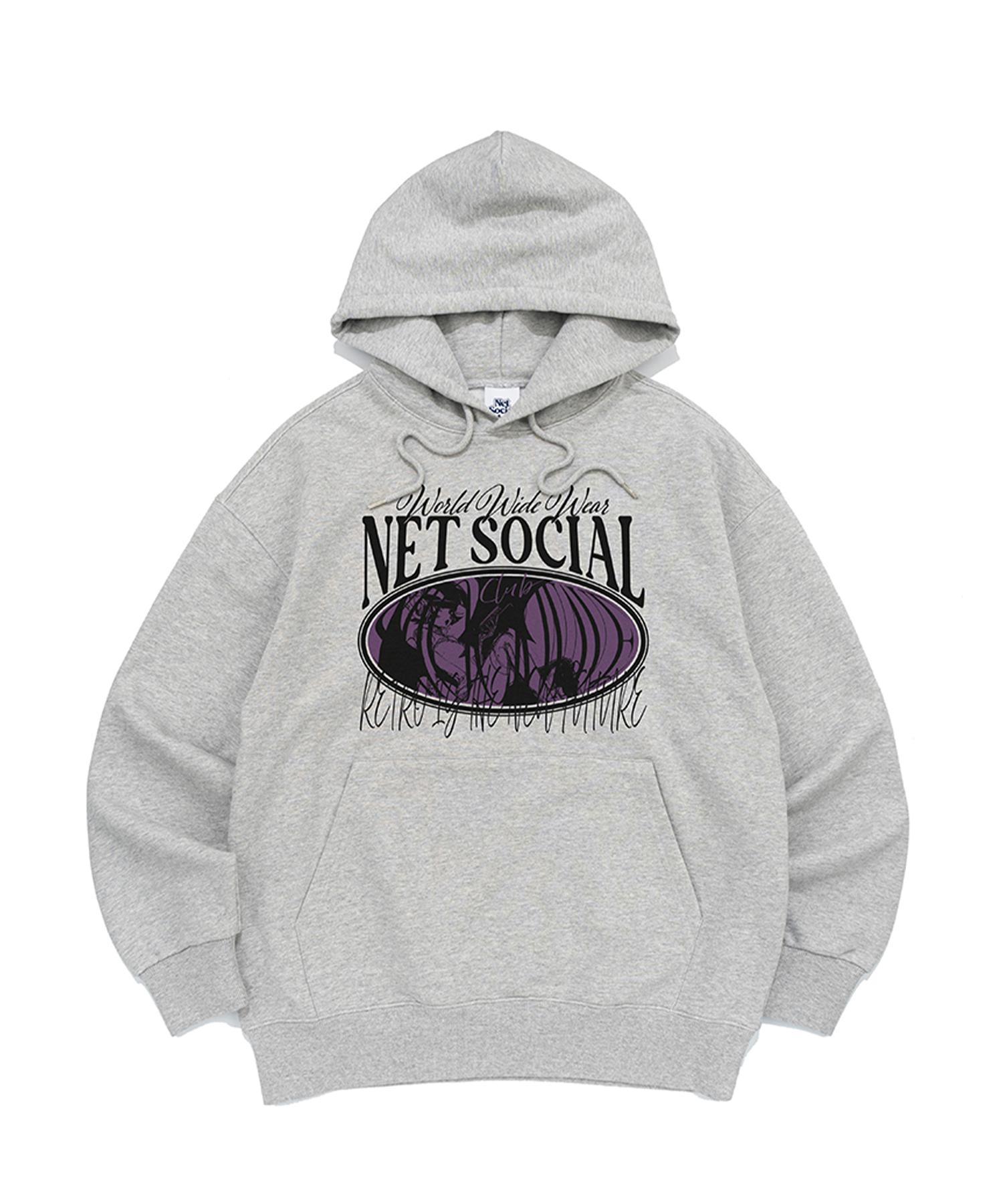 Net Social Club New Future Hood (Melange) L