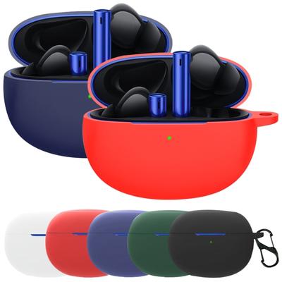 Pro Realme Buds Air 3 silikonové ochranné pouzdro na sluchátka s háčkem