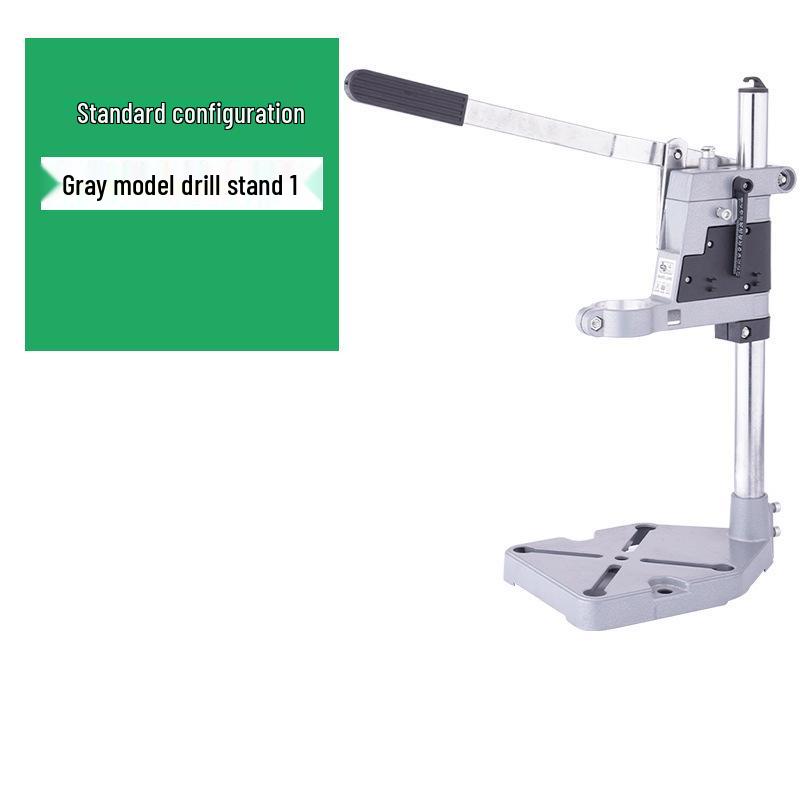 Compact Multifunctional Bench Drill Stand for Hand Drills - High Precision Workbench Fixture