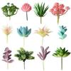 Decoração de casa – Flores e coroas artificiais