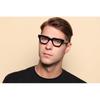 Chimi D Black Unisex Eyeglasses