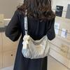 2025 autumn new models, popular this year, large bags, Mori series, versatile commuting sense, velvet, large capacity, lightweight, tote bag tide