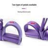 Multi-Functional Sit-Up Resistance Band with Foot Pedal & 6 Tubes