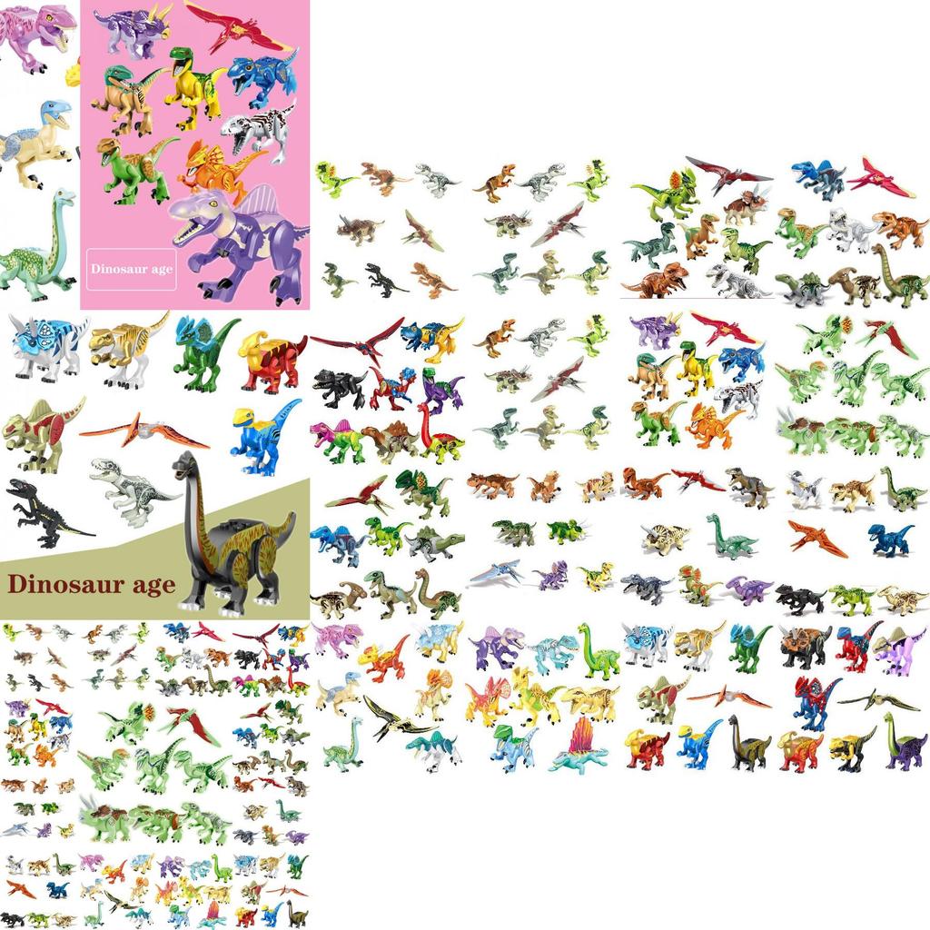 Pcs Jurassic Dinosaurs Building Blocks With Intricately Detailed Tyrannosaurus Rex Figures**