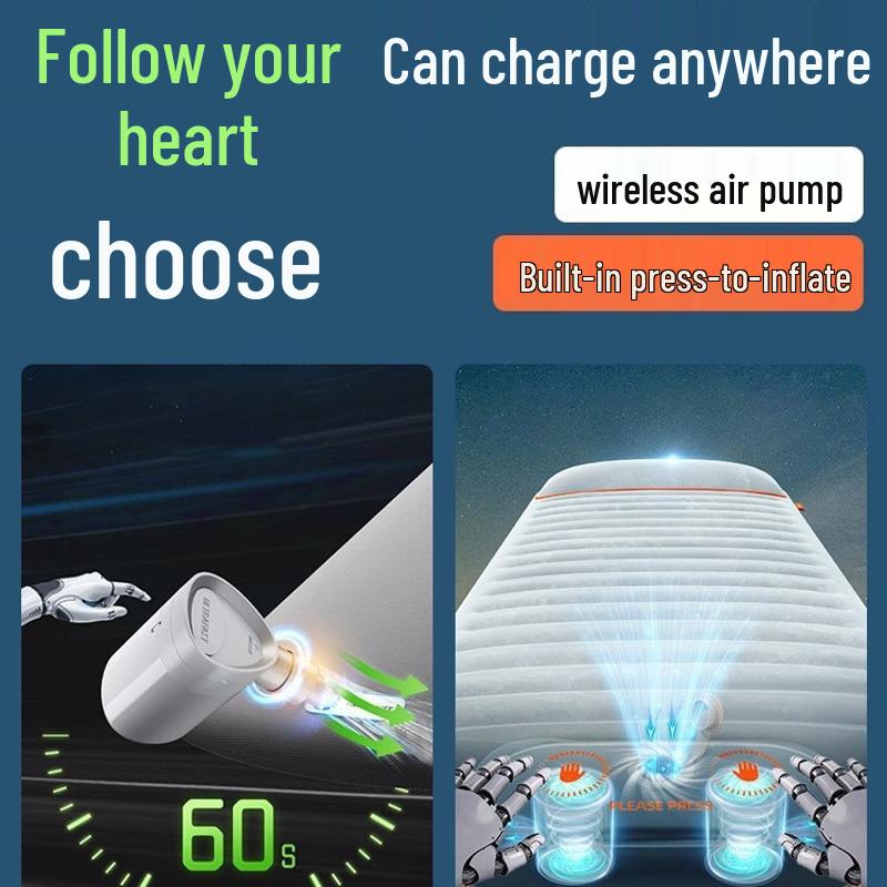 Tragbare aufblasbare Camping-Luftmatratze