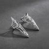 Machinery Style Gothic Ring Elegant Punk Metal Jewelry Daily Nail Ring  Halloween