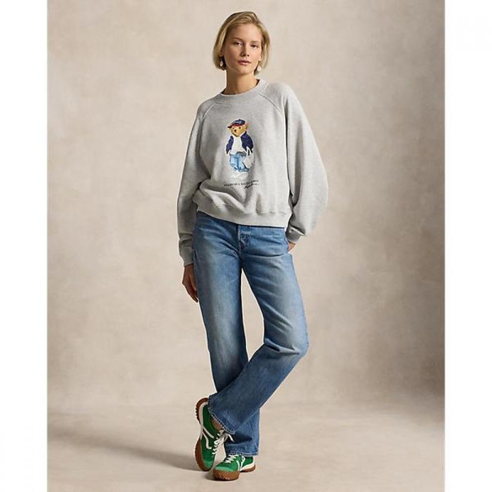 Polo Ralph Lauren Women S Fleece Crewneck Polo Bear Lightweight Wmpokninfb21000020
