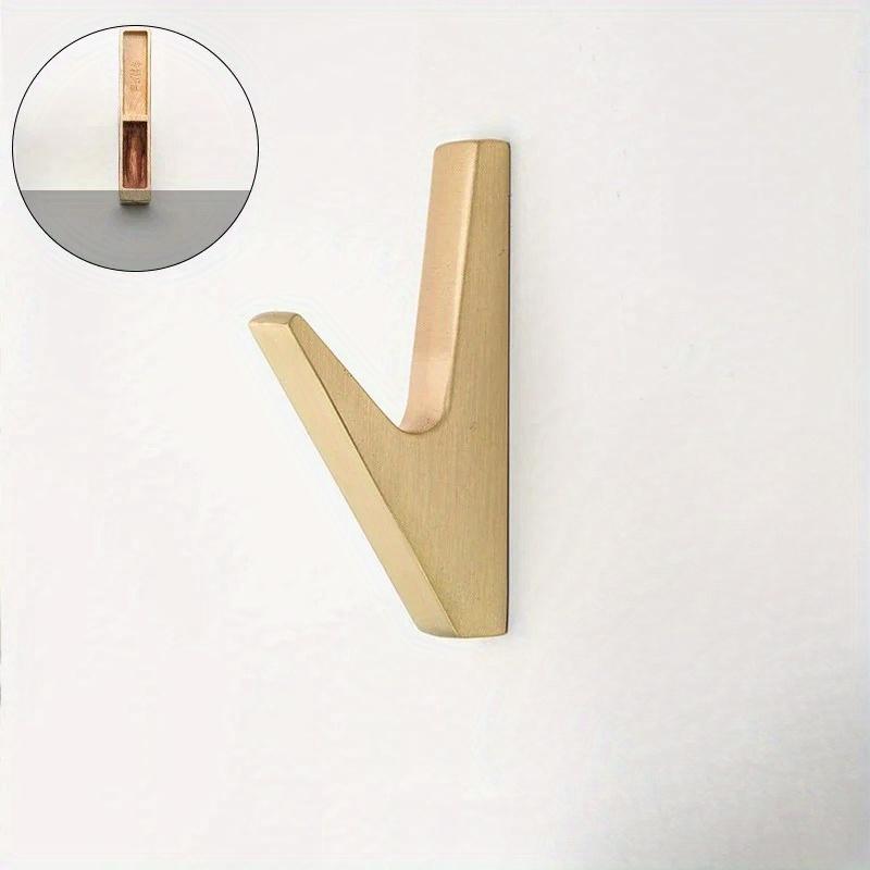 1Pcs Metal Matte Wall Hooks Bathroom Accessories Coat Hooks Towel Rack Holder Creative for Key Hat Bag Home Decorative Robe Hanger