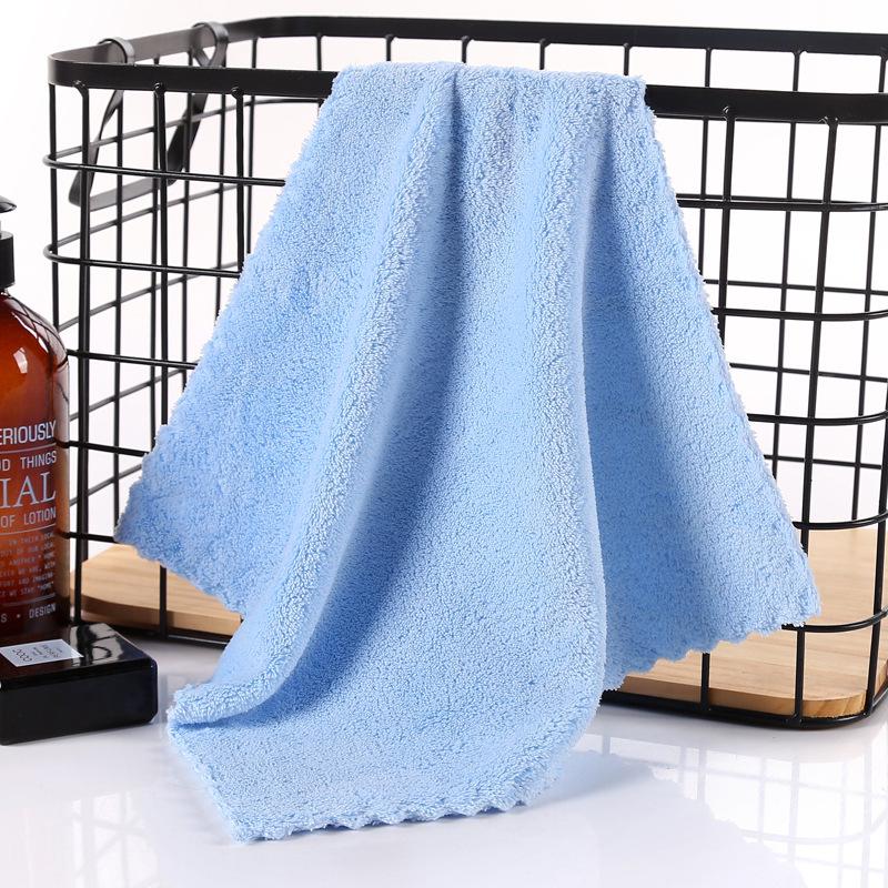 

Soft Absorbent Baby & Toddler Coral Fleece Towel for Hands & Face 25*25 cm