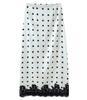 Gonne Lunghe in Pizzo da Donna Talenza Moda Vita Alta Patchwork Pois Gonna di Raso Elegante Festa Y2K Casual Chic Gonna da Donna