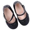 Kids PU Leather Shoes Fashionable Flower Soft Soled Comfortable Flat Dress Shoes for Party Stage