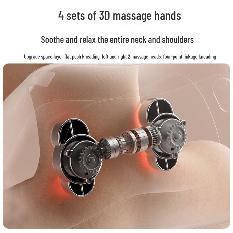 CLORIS Neck and Lumbar Massager Pillow