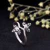 Elegant Handmade Silver Arthritis Ring – Adjustable Splint Thumb Ring, Joint Pain Support Jewelry, Gift for Her