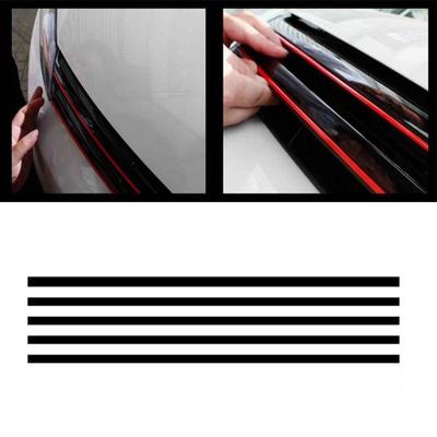 Autocollants Bandes Réfléchissantes pour Voiture Calandre Avant Décalcomanies Décoration Automobile Imperméable Autocollants de Voiture pour VW Golf Tiguan