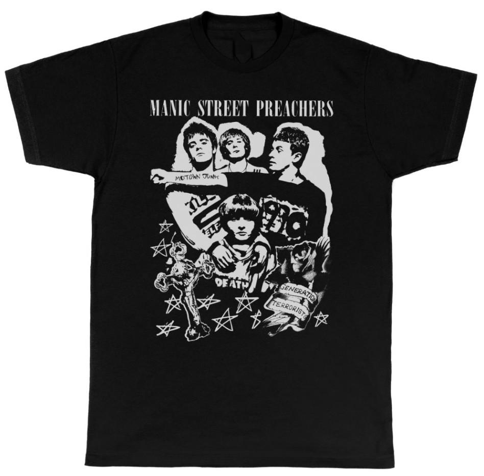 Manic Street Preachers “Generation Terrorists” T-shirt Size S-4XL