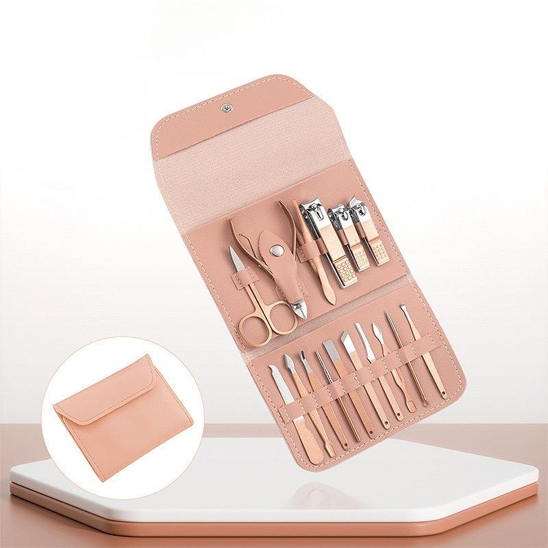 Stainless Steel Nail Care Kit Nail Tool - Perfect for Beauty Care and Travel