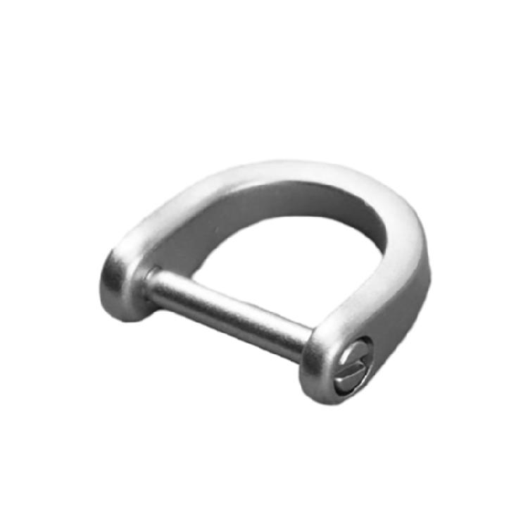 Screw in Shackle Semicircle D Rings DIY Crafts Horseshoe U Shape D Rings Buckle