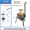 Smokeless Outdoor Firewood Stove for Camping and Home Use