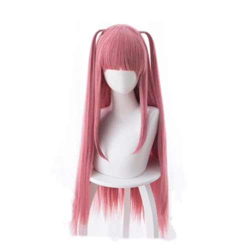 

Eileen Quintessential Quintuplets Nakano Nino Cosplay Wig, Heat-Resistant, Anime, Disguise, School Festival Wig [Includes Net]
