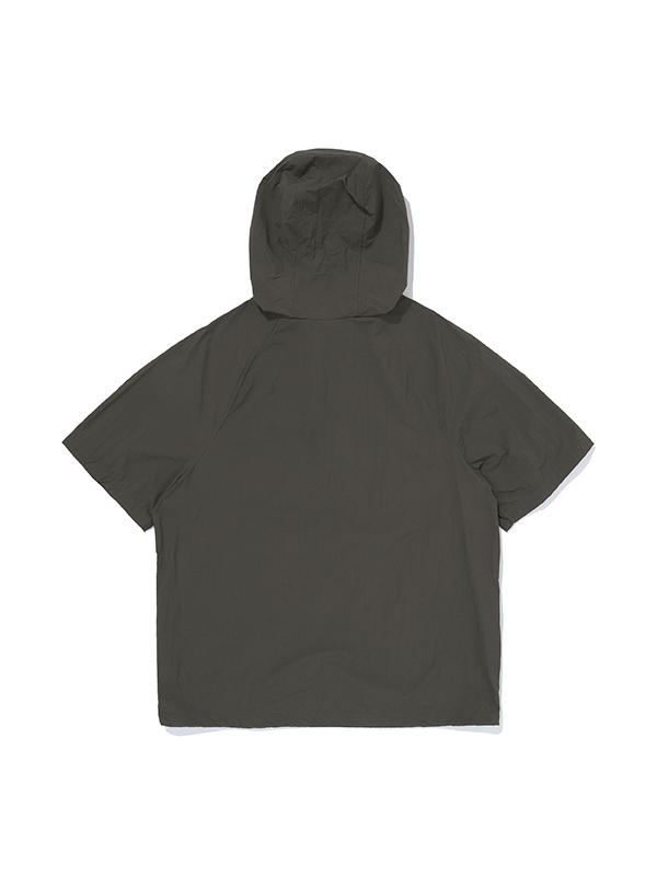 Bbc Earth Planet Embroidered Anorak_Khaki
