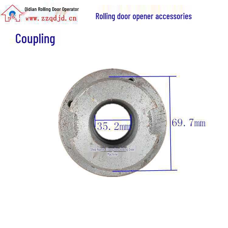 Electric Roller Shutter Accessories: Bracket, Sprocket Gear, Bearing Seat, Core Shaft Coupling, Large Sprocket