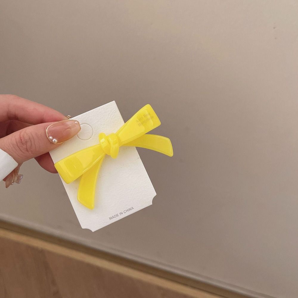 Hair Clips Girls Barrettes Acetate Bow Hairpins Small Duckbill Clips Letter Women Hair Clips