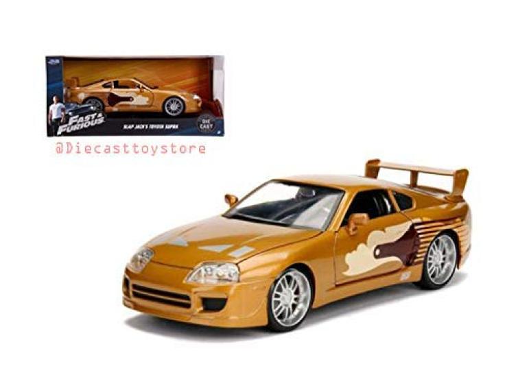 

DIECAST Игрушки МАШИНКА JADA Форсаж Slapjack Toyota Supra 124 W/B - & - (Золото) 99540-4