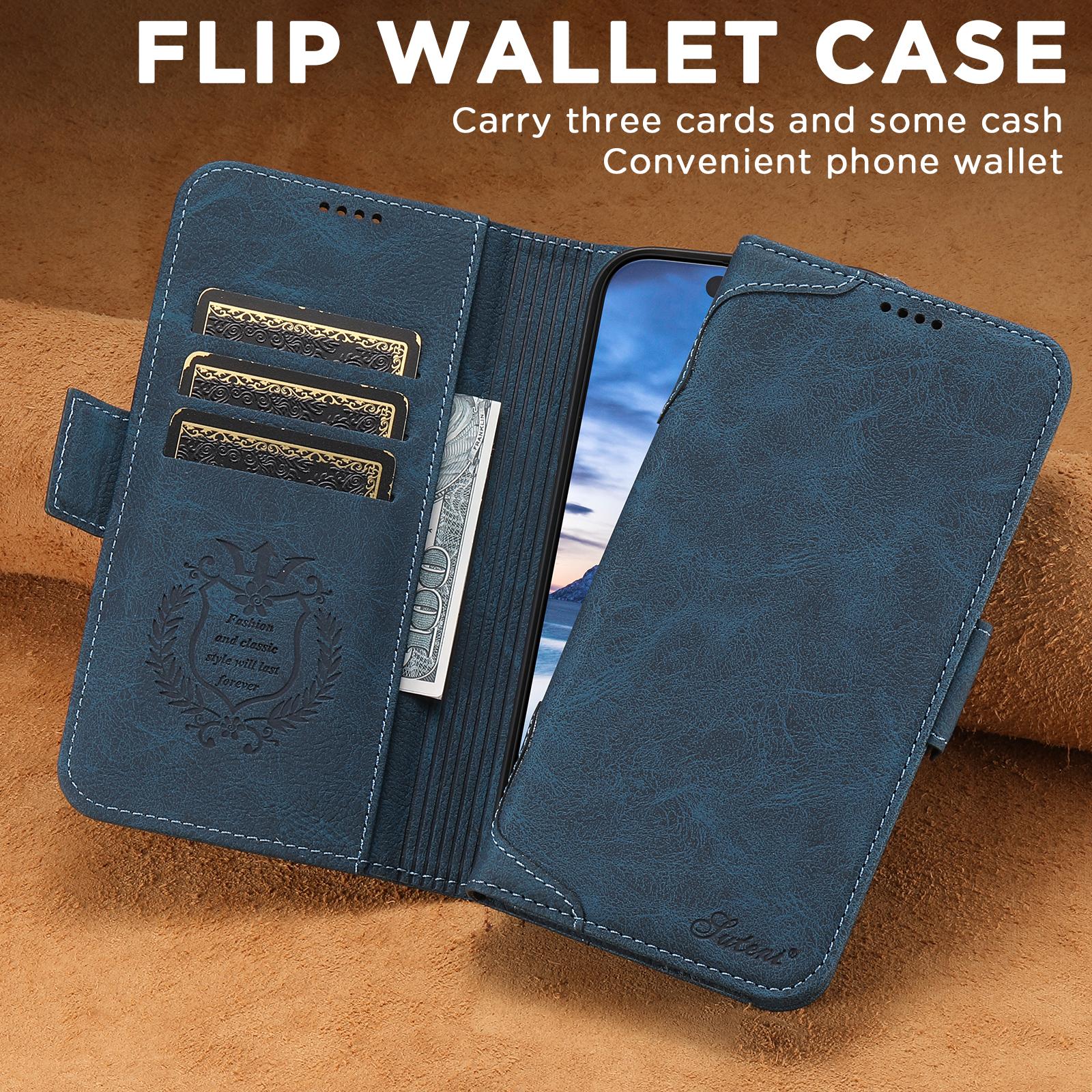 

Wireless Charging Auto Leather Phone Case For iPhone 17 Pro Max 17Air 16 Plus 15 14 13 12 Magnetic Card Holder Wallet Flip Cover iPhone 12 синий