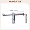 5 Pieces Drum Key Non Slip Grip Quick Tuning Zinc Alloy Tuner Percussion Hardware Tool for
