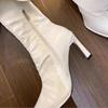New Pointed Women's Thigh High Boots Fashion Women Knight Boots Side Zipper Western Cowboy Boots Sexy Thin Heels High Heels Boot